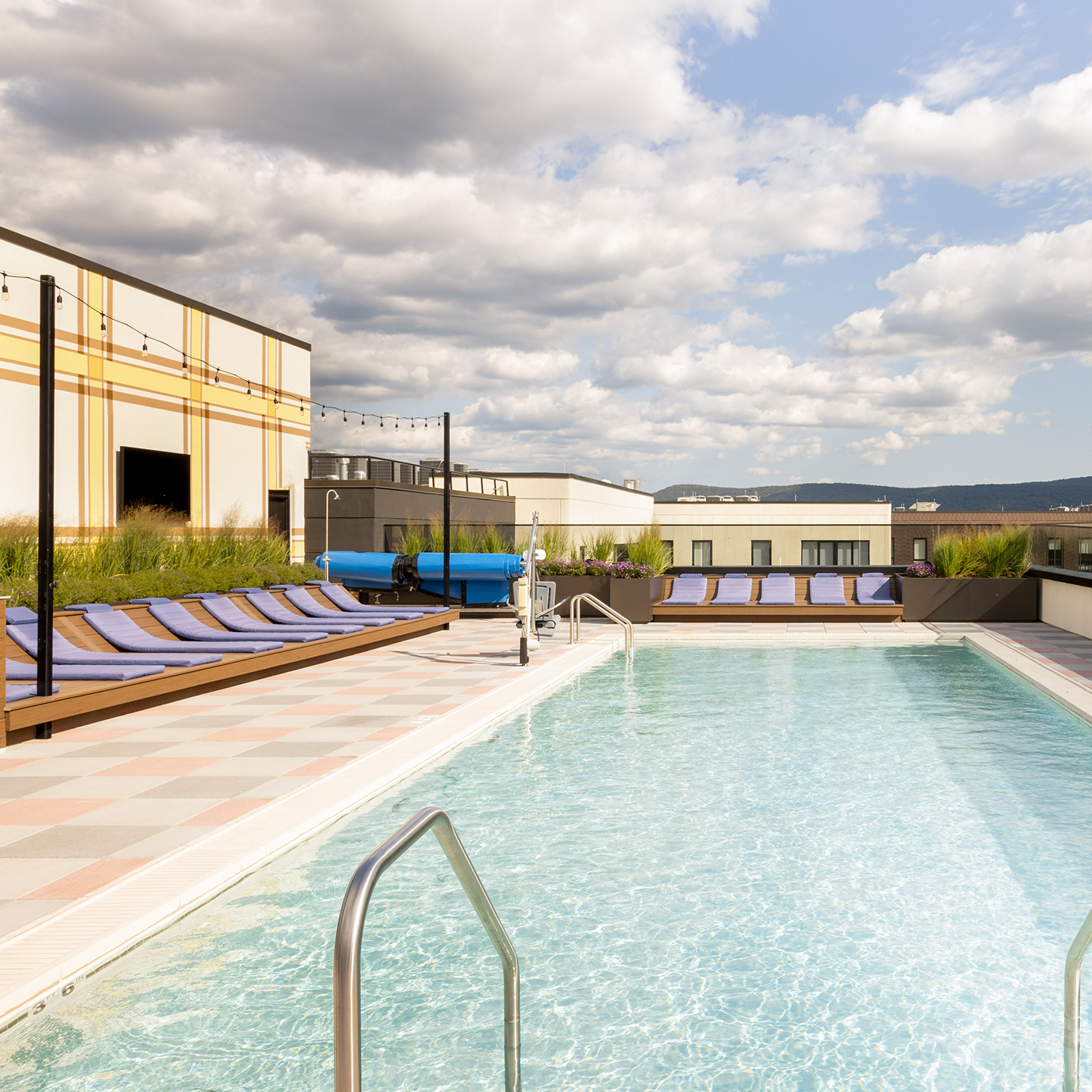 Resort style pool